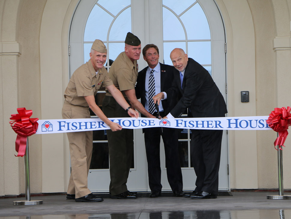Fisher House Foundation ribbon cutting