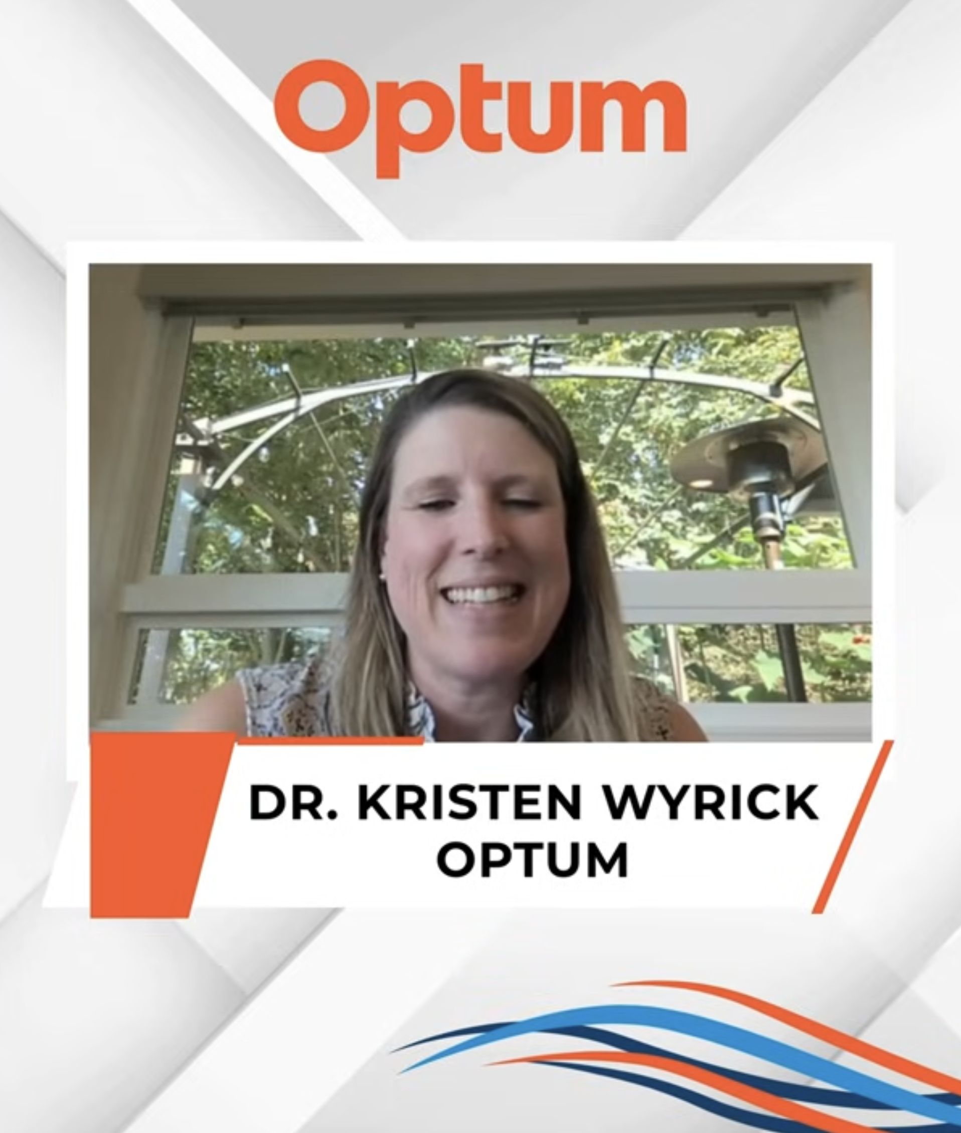 screengrab of the video interview with Dr. Kristen Wyrick