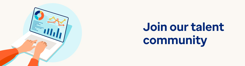 Join our talent community graphic