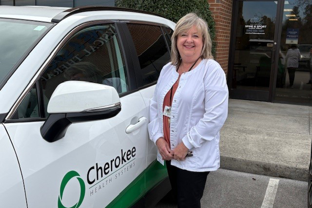 Dr. Kim Halcomb, staff pharmacist 