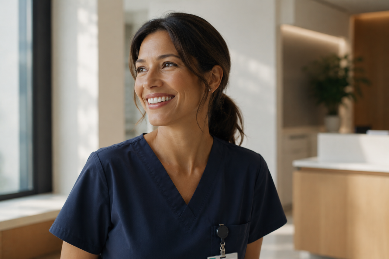 doctor in coat